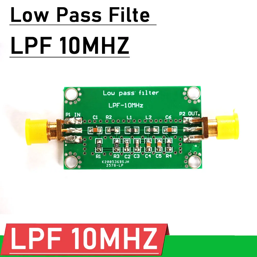 Filtro passa basso 10MHz LPF 10M OCXO uscita segnale onda sinusoidale onda triangolare dedicata