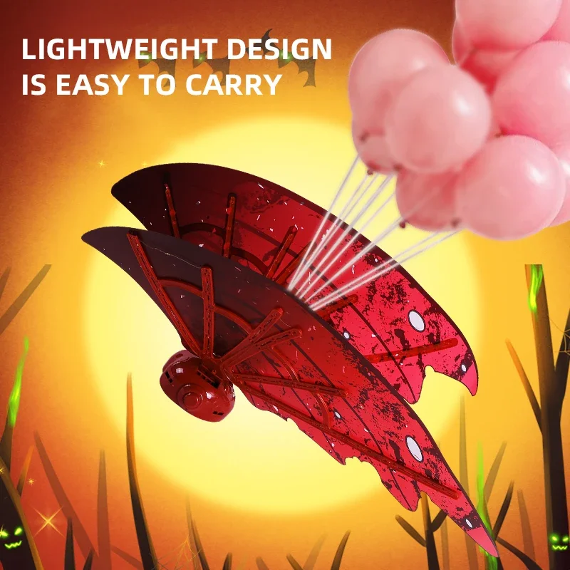 Kids Electric Devil Wings With Music Lights Automatic Swing Sparkling Demon Wings Birthday Party Gift Children Luminous Toy