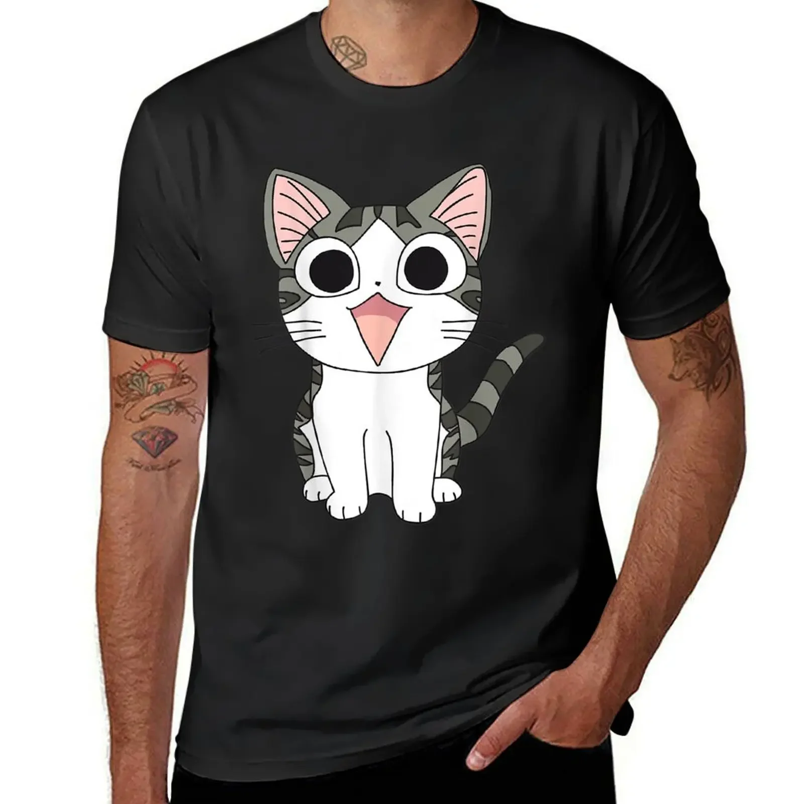 Chi's Sweet Home anime, chis sweet home, chi, kitten T-Shirt cute tops baggy shirts cheap stuff mens designer t shirt