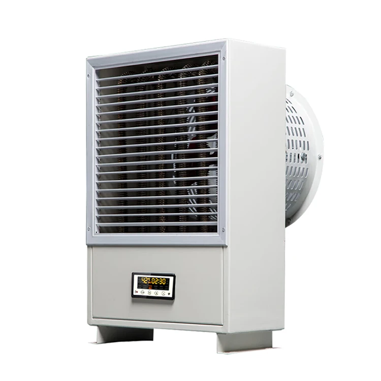 , Equipo de secado de taller y área. Sopladores de aire caliente industriales de 8kw /380V, calentadores eléctricos de alta potencia