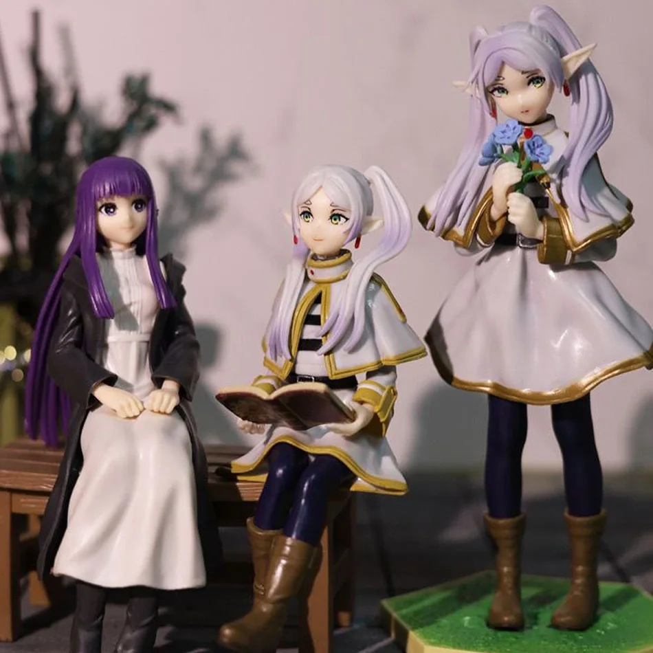 Frieren Beyond Journey's End Anime Girl Figure Noodle Stopper Sousou no Frieren Action Figure Collectible Model Doll Toys