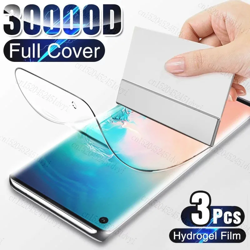 3 Stuks Hydrogel Film Voor Blackview Oscal Flat 1c Oscal Tijger 12 10 Oscal S70 Pro Oscal C70 C30 Pro A53 Screen Protector