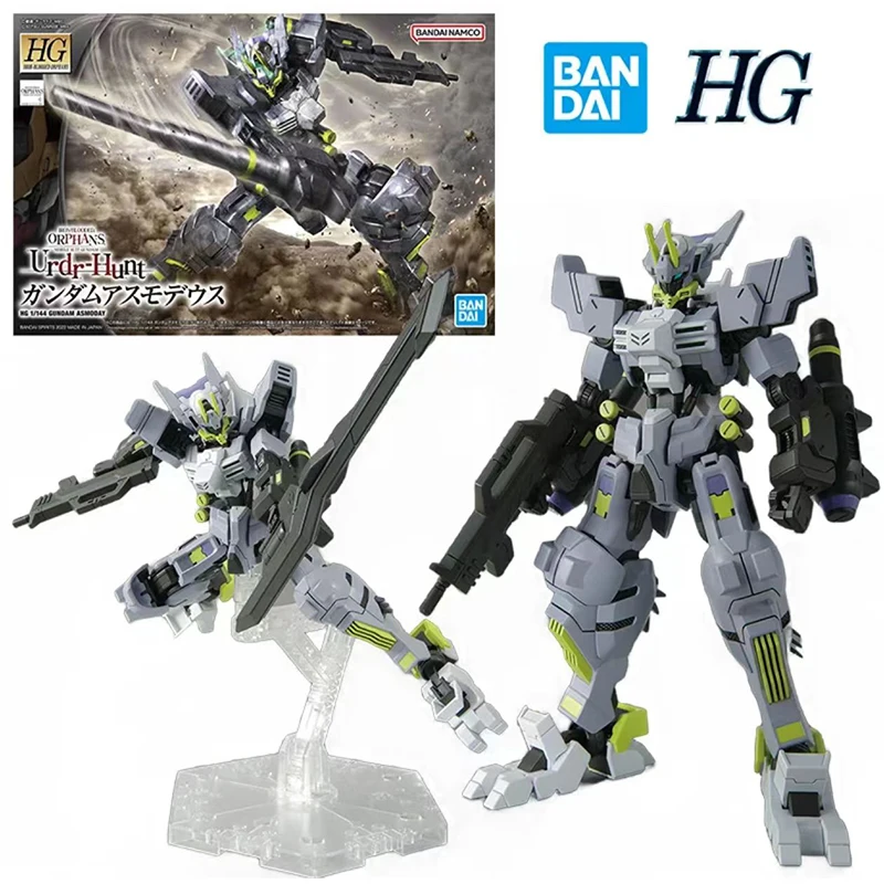 

Bandai HG 1/144 Gundam Asmoday Iron-Blooded Orphans Urdr-Hunt Anime Original Action Figure Model Gift Toy Collection for Kids