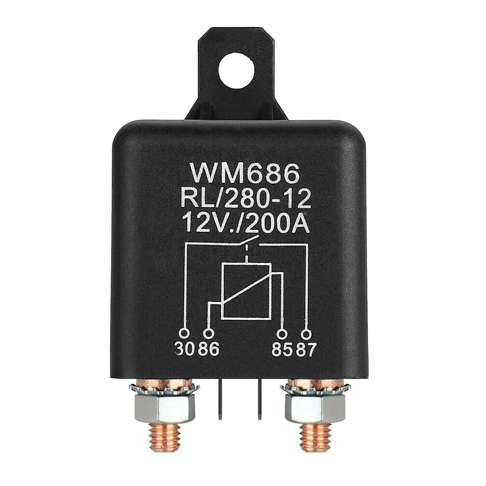 Batterie Trennrelais 12V/200A KFZ - Wohnwagen - Autoelektrik Motorrad KFZ Relais