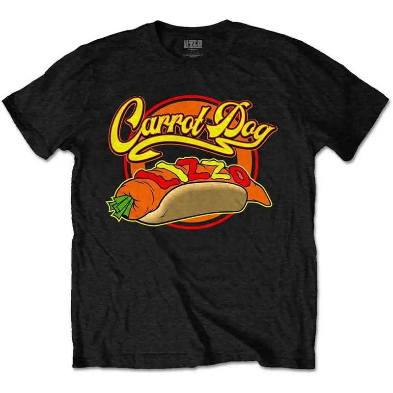 Lizzo Carrot Glizzy T Shirt Black New