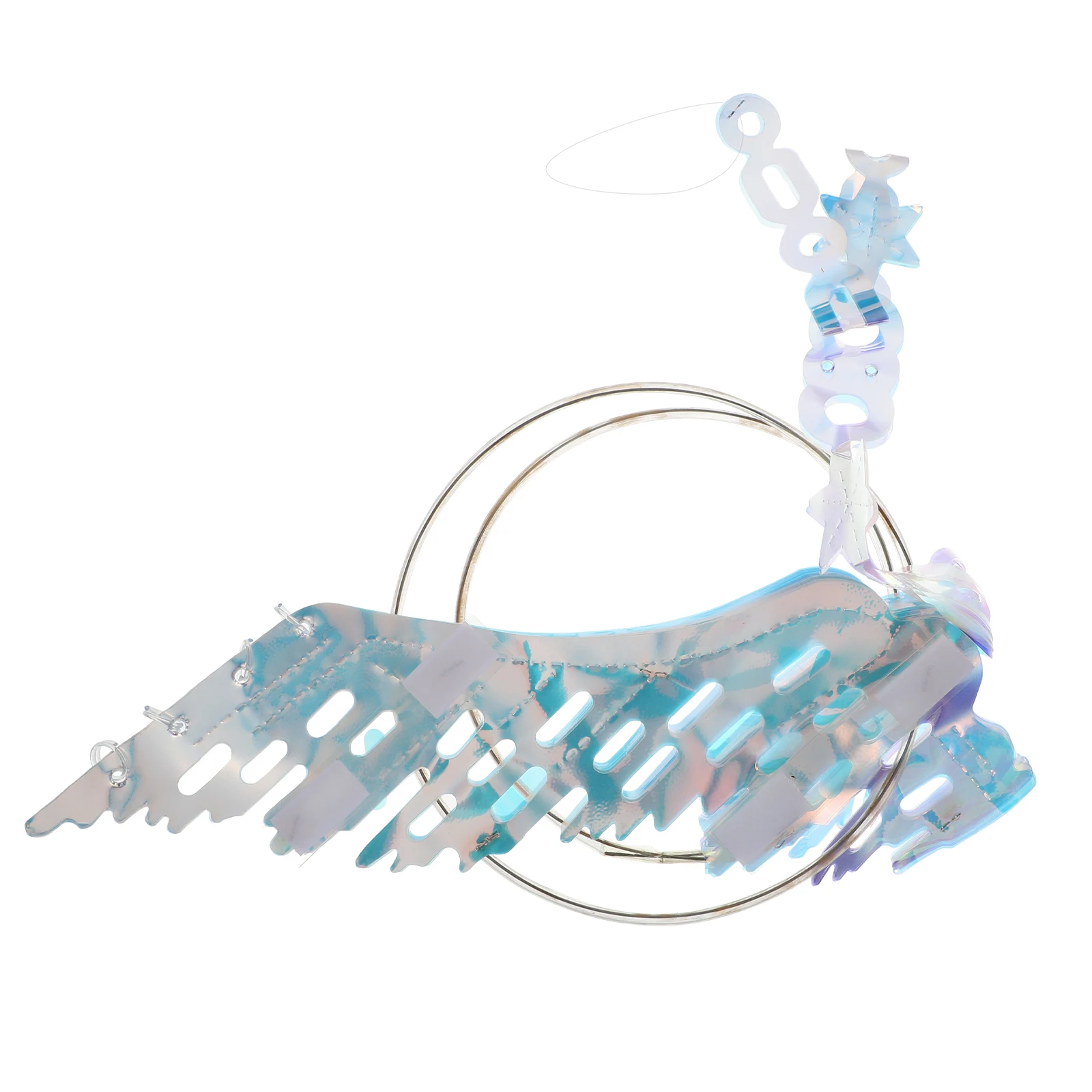 

1Pcs Ice Spike Chandelier Pendant Neon Color Festival Home Party Ceiling Hanging Decor Long-Lasting Decorative Ornament