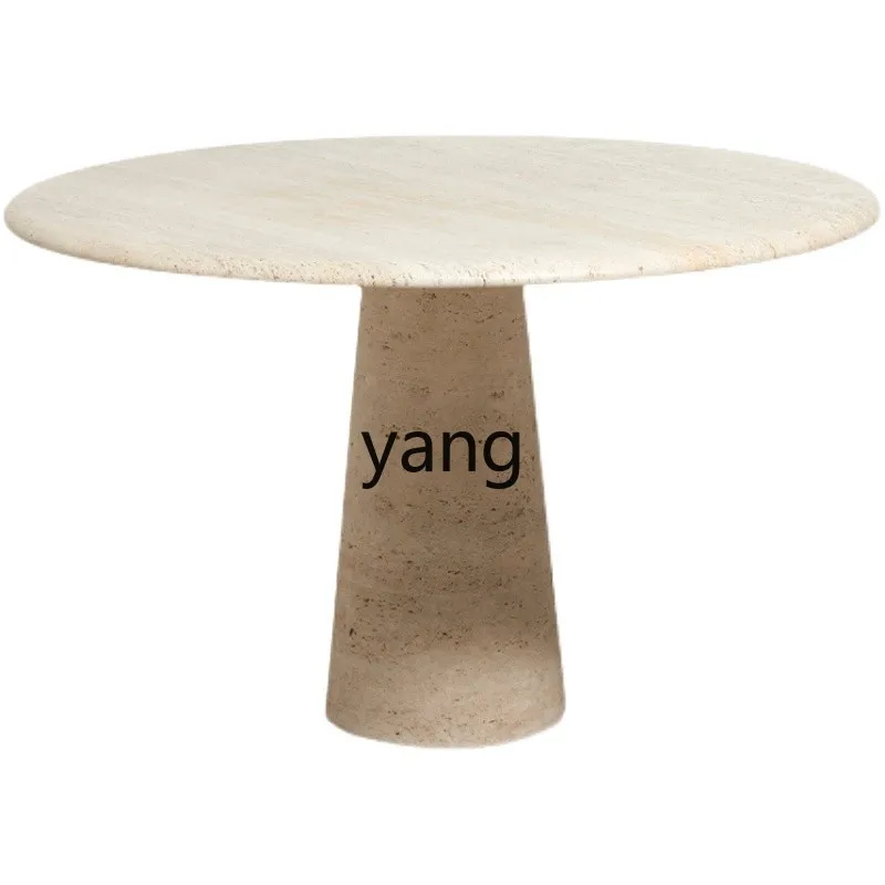 

YHM round light luxury high-end small apartment living room home