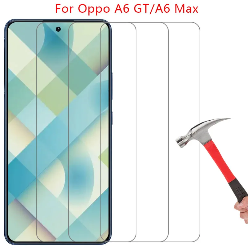 واقي شاشة من الزجاج المقسى لهاتف oppo a6 gt max على oppoa6 a 6 6a a6gt a6max 5g film glas opp oppo appo #1