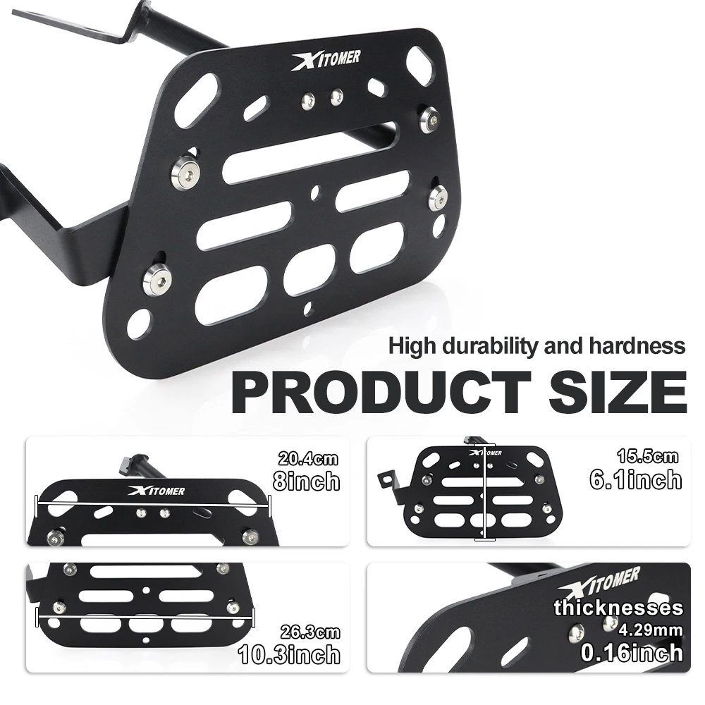ホンダDAX125 DAX125 2022 2023 2024 2025 バイク用サドルバッグサポートバー マウントブラケット サイドラゲッジラック パニアラック
