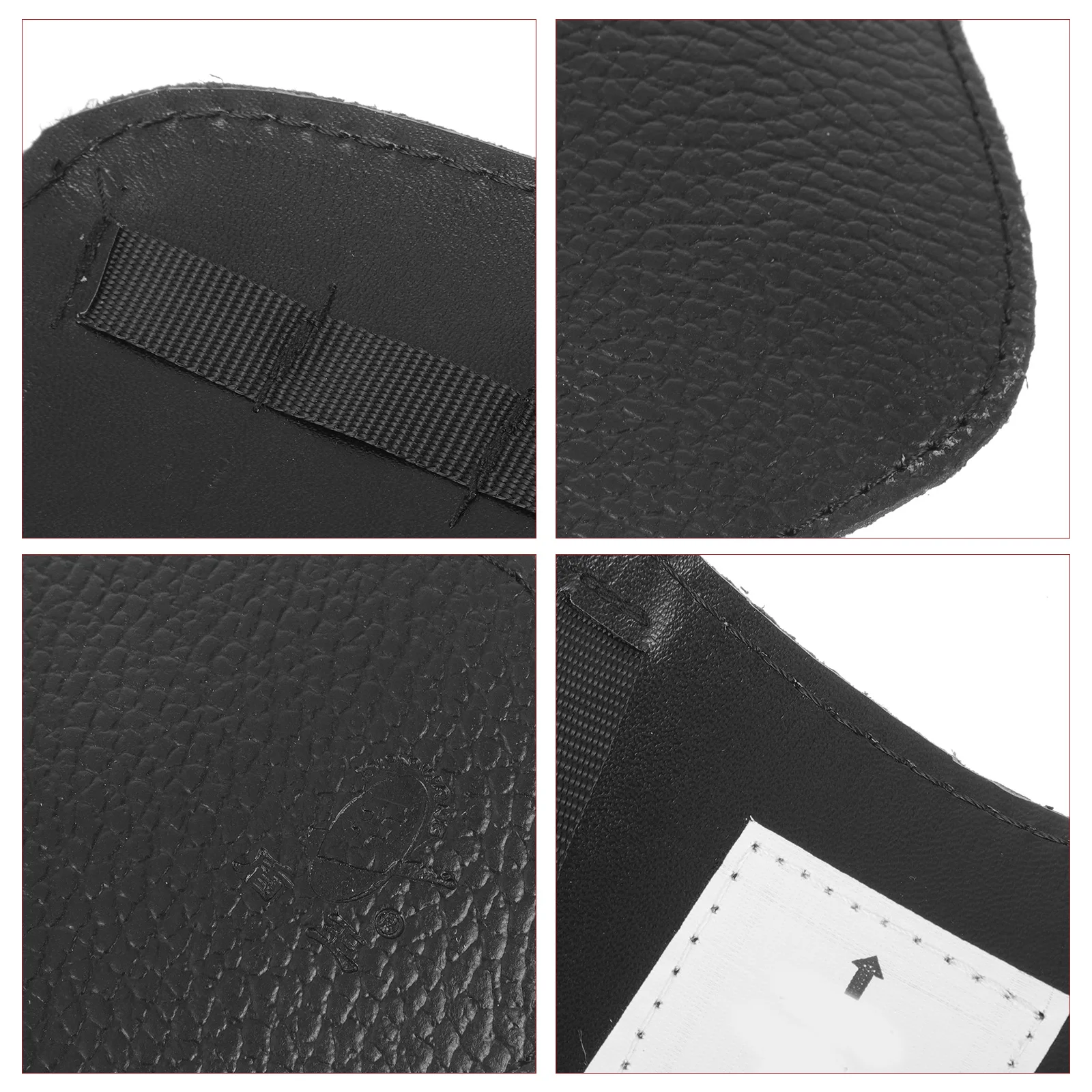 

Anti-Scalding Welding Foot Cover Cowhide Lightweight Black Shoe Covers Portable Workshop Outdoor Use