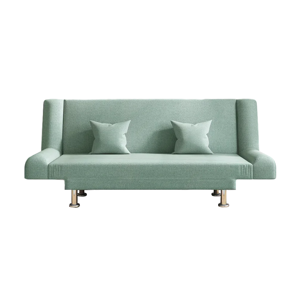 

-Sofa Small Apartment Rental Room With Foldable Bed, Economical And Simple Sofa, Living Room, Lazy Person Fabric Sofa Bed,