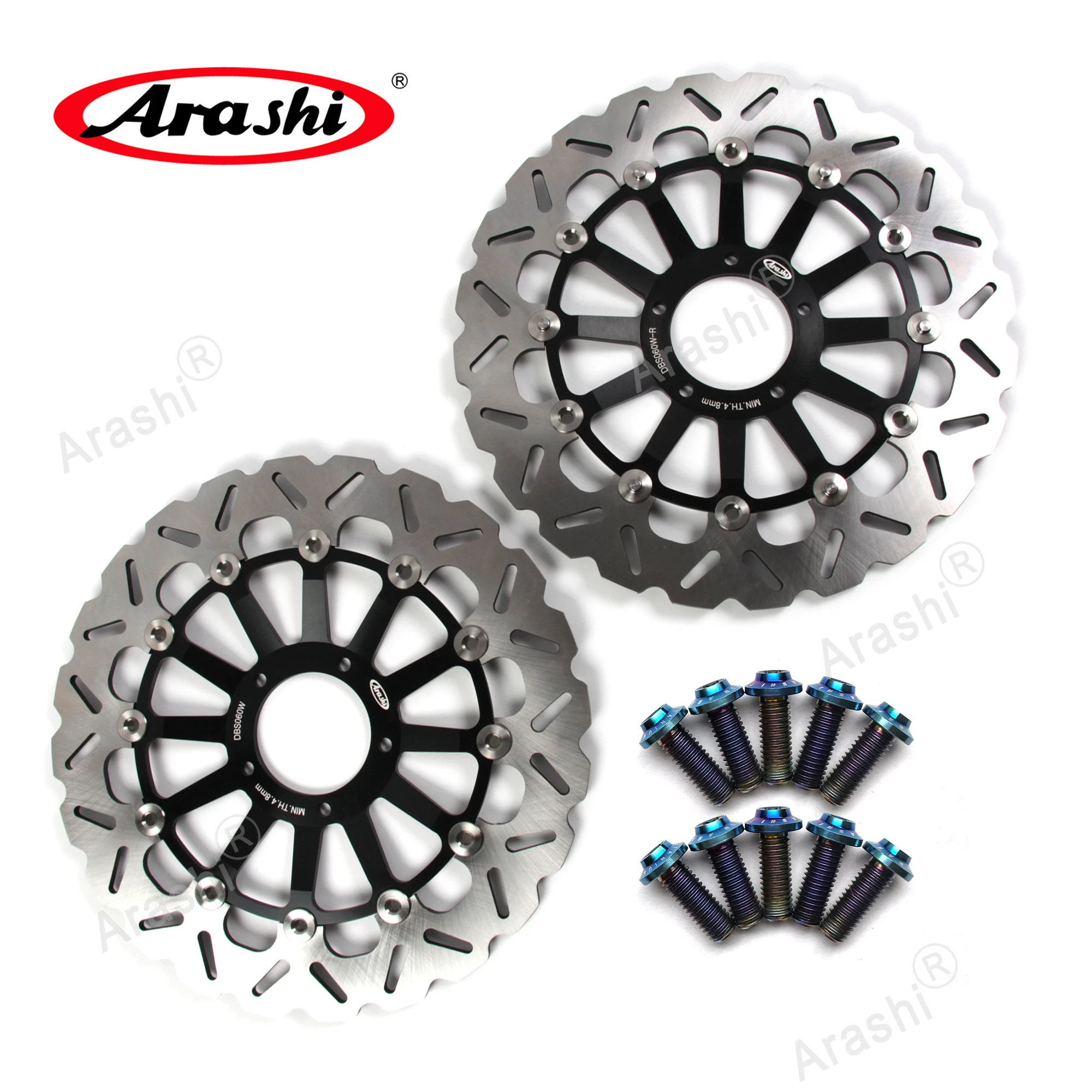For Ducati Streetfighter 1100 2009 2010 2011 PANIGALE 1200S 2012-2013 1098 1100 07-08 Arashi 330mm Front Rotor Brake Disc Disk