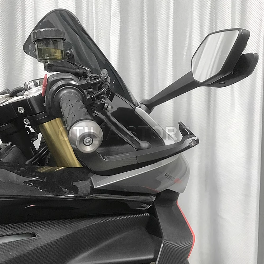 450SR دراجة نارية الألومنيوم Handguards قفازات واقية لليد دواسة فرامل رافعة الحرس ل CFMOTO 450SR 450 SR 2022 2023 حماية المقود