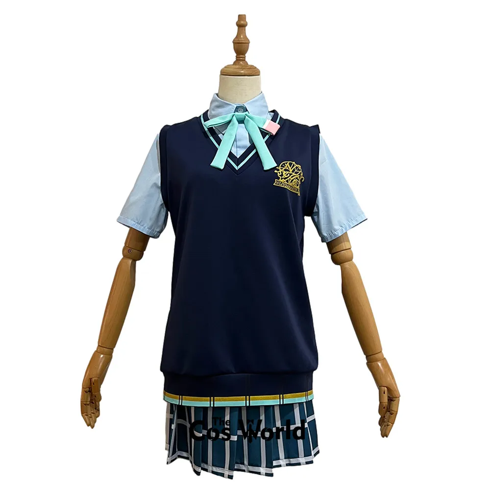 Love Live Nijigasaki Broadcast Commemoration Asaka Karin Summer School Uniform Outfits Anime Customize Cosplay Costumes