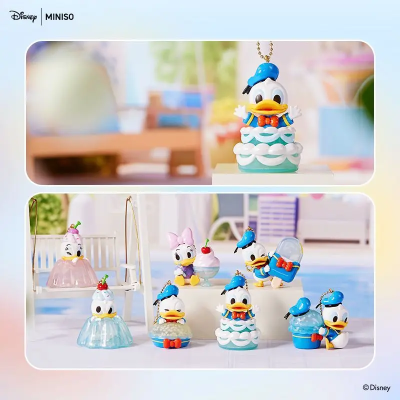 

MINISO Disney Donald Duck Ice Glitter Series Blind Box Mystery Box Cute Pendant Hanging Ornament