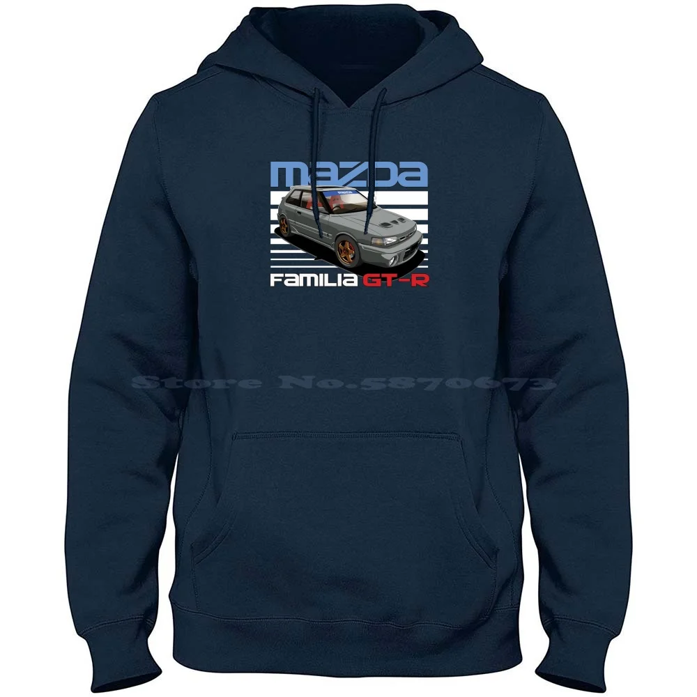 Familia Gtr 323 Awd Rally 100% Cotton Hoodie Familia 323 Gtr Gtx Interplay Bg8r 210