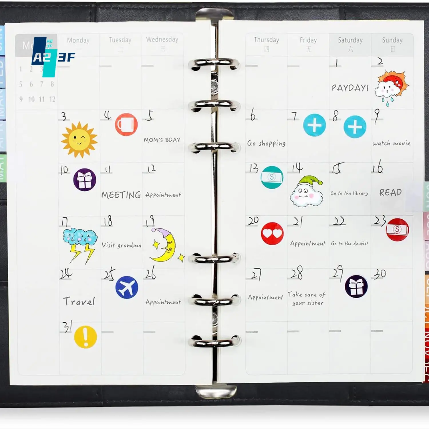 

A23F-A6 Бюджетная папка с конвертами на молнии и денежными конвертами для составления бюджета, органайзер для денег, планировщик для наличных денег