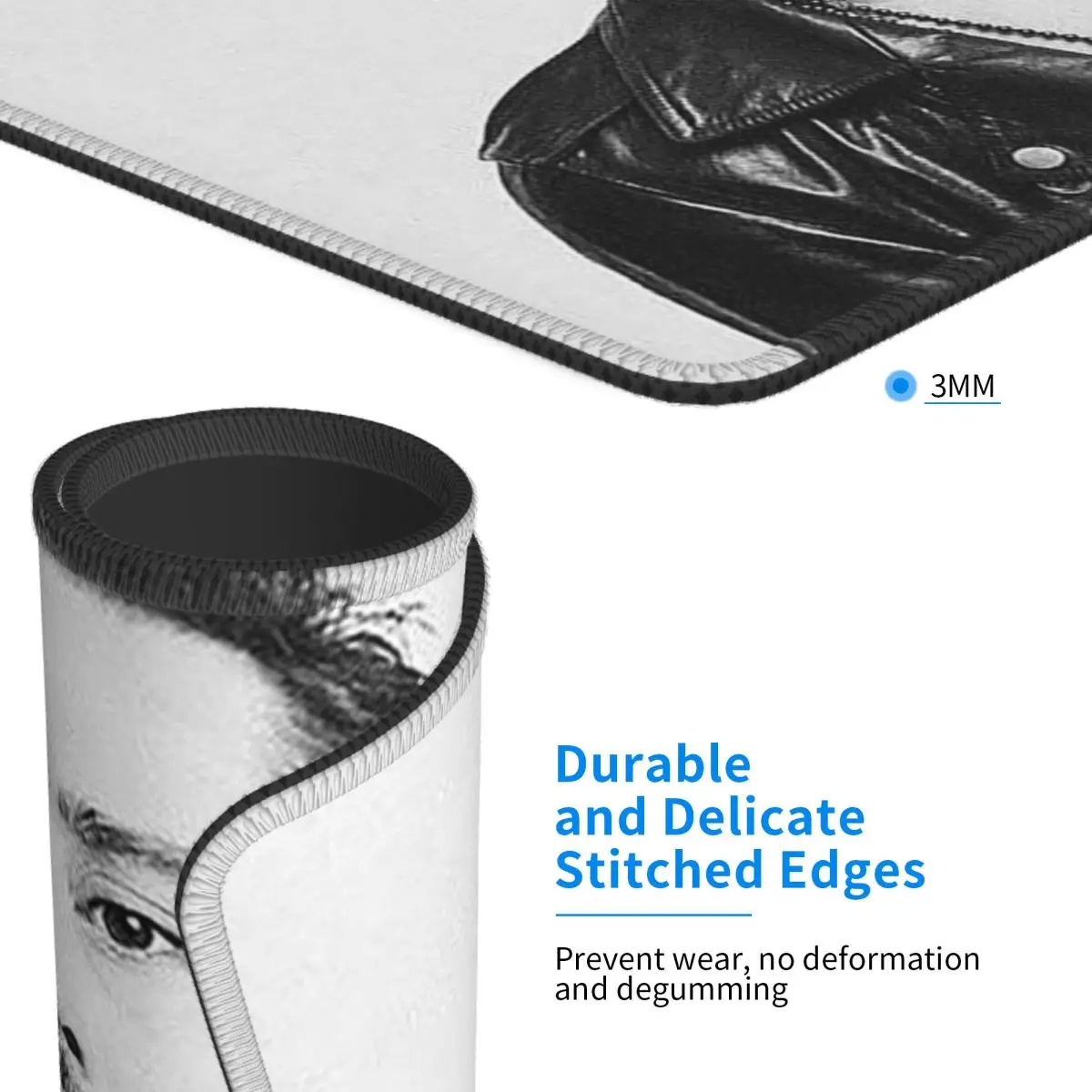 Alfombrilla de ratón Hearmny Dima Bilan, alfombrilla para teclado de ordenador, alfombrilla para ratón, alfombrilla para escritorio de ordenador portátil, accesorios de oficina, alfombrillas para mesa