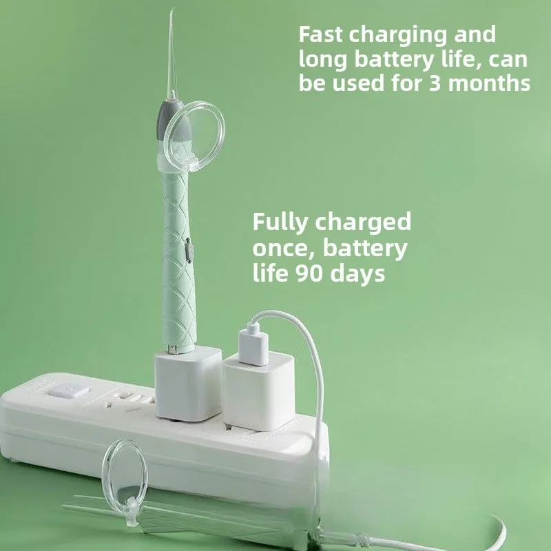 New Arrival In-Stock Illuminated Ear Spoon Set - Kids' Ear Cleaning Tools, Visual Rechargeable Ear Pick Illuminated Booger Clip