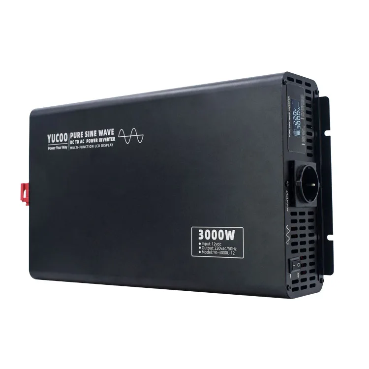 convertisseur 12v 220v pur sinus 3000W inverter for refrigerator