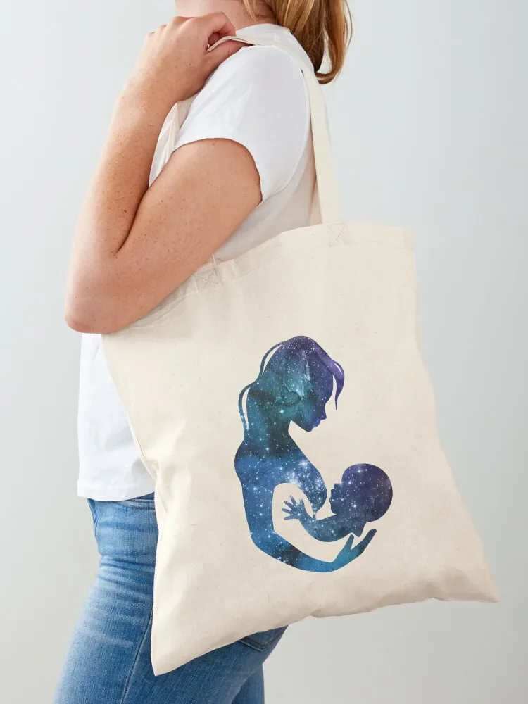 Breastfeeding Mother Tote Bag Customizable tote shopper woman screen women