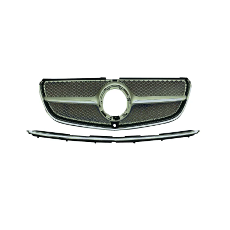 FANDISHI Auto Front Bumper Grille Guard Car  Electroplating BARBUS Style   For Mercedes-Benz V-Class