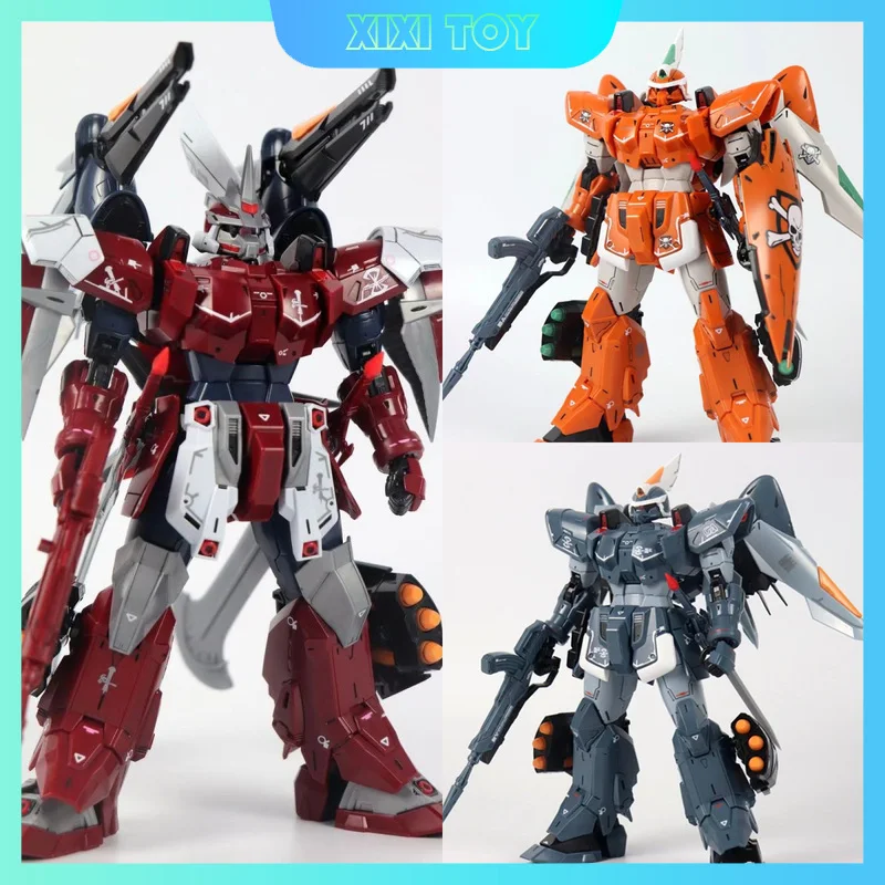 

HY Model Z001 Ginn ZGMF-1017 Grey Orange Red Assembly Model Kit Collectible Action Figure Plastic Toys Ornament Robot Gift