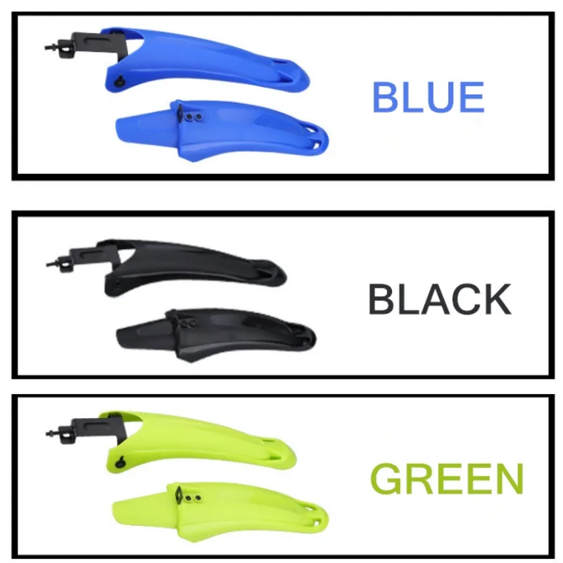 Mountain Bike Mudguard Set Bicycle Mudguard Wings Front and Rear Fenders 1 Pair
