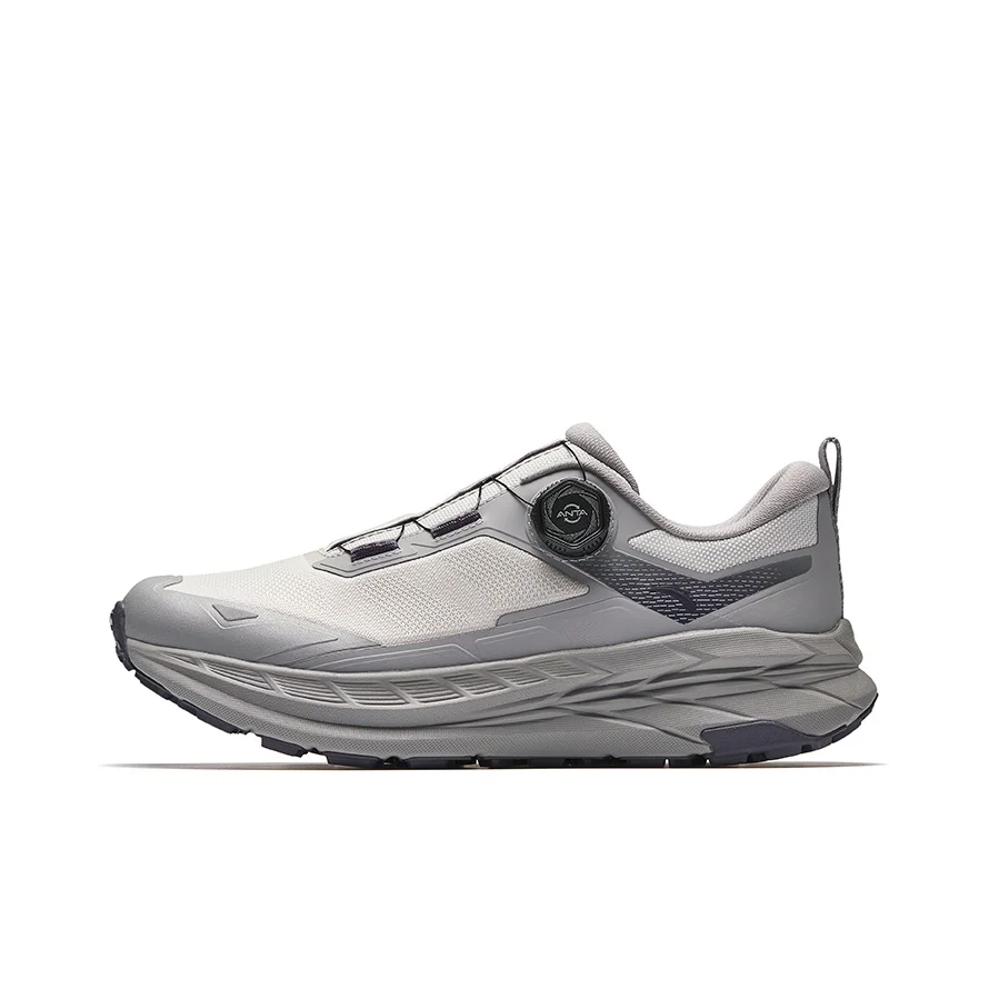 Anta Qilian Running Shoes Men's Cumulus Gray 112545591-2