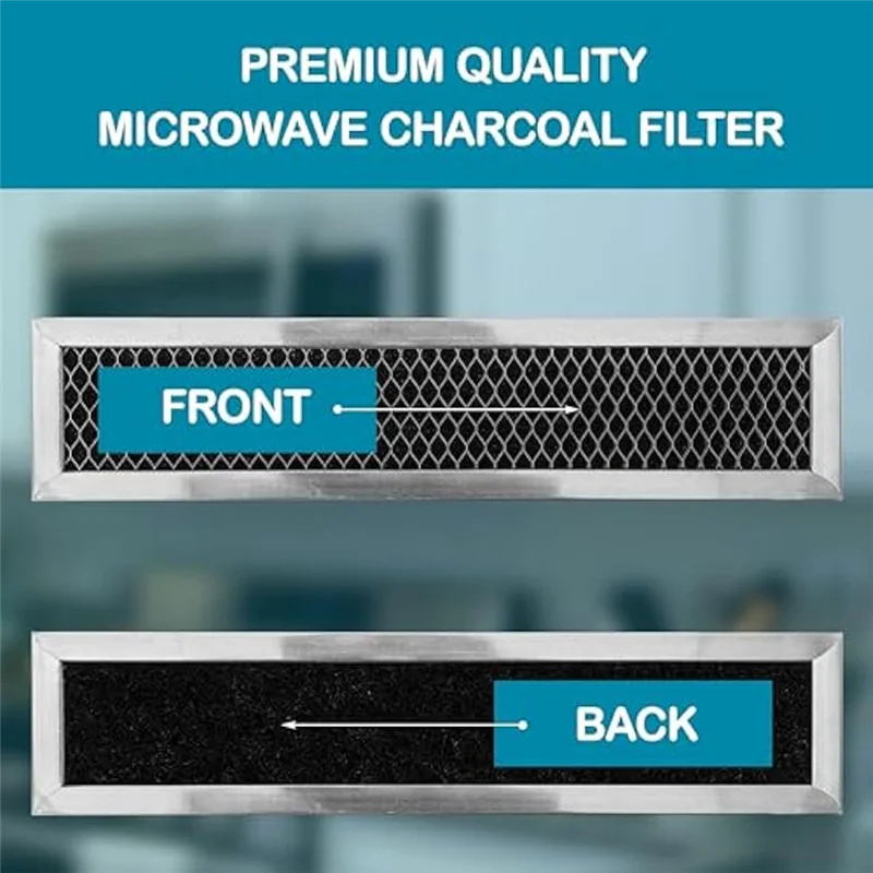 

AT44-4 шт. для GE WB02X11550, JX81L, Frigidaire 5304464577 микроволновый рециркуляционный угольный фильтр для GE, Hotpoint, как показано, Met