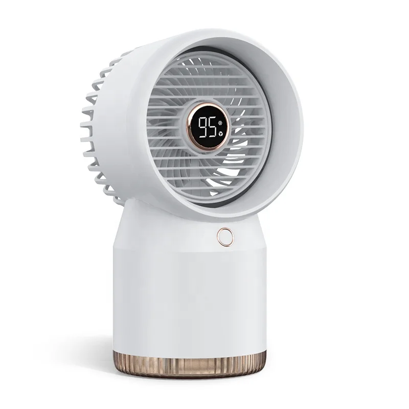 

Tom Auto2025 New Portable air Conditioner Mini Air Conditioning USB Charging Small Water Desktop Cooler Fan with Water Mist Fan