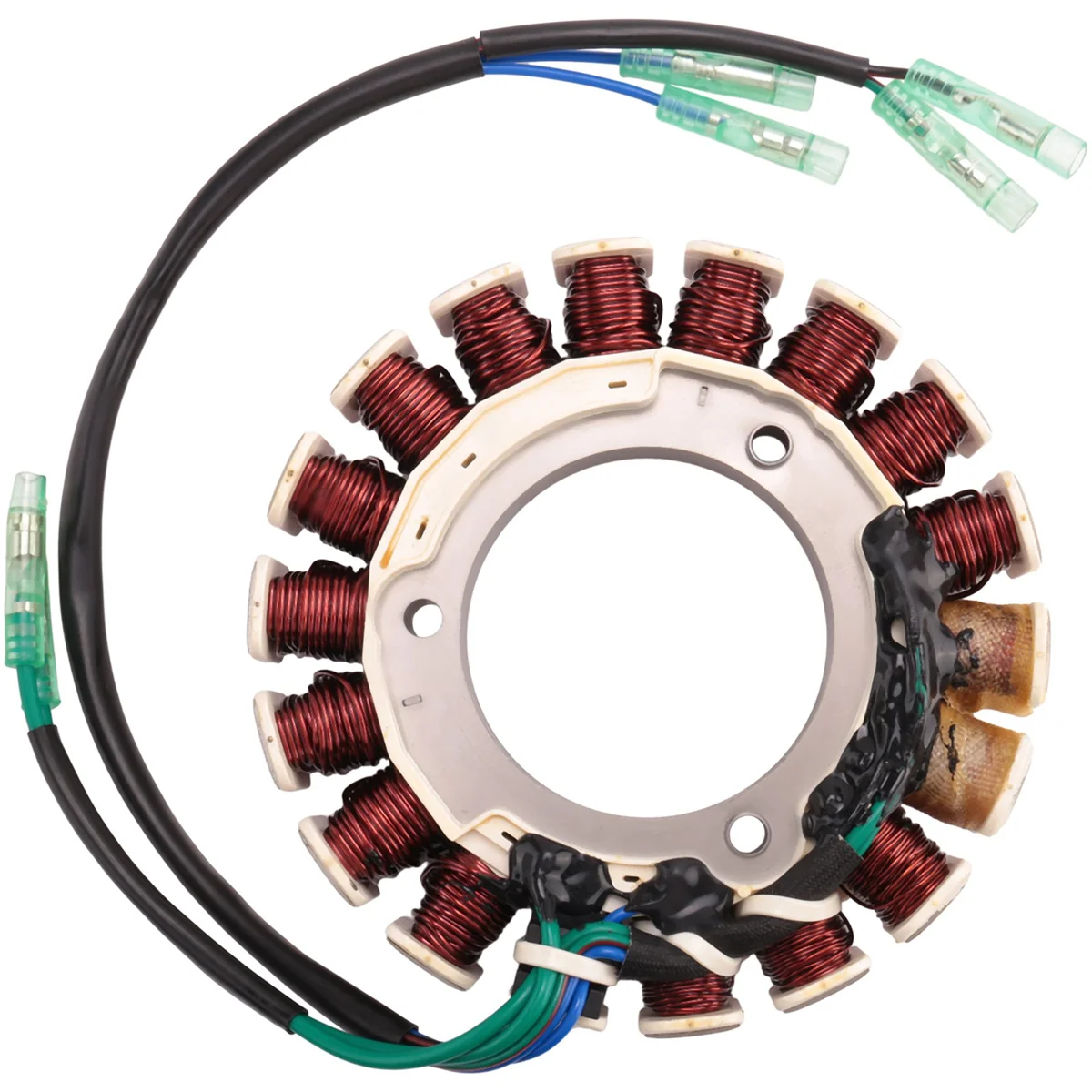 6AH-85510-00 Outboard Stator Assembly for Yamaha Motor F20-05000200 TJ6114 F20 Outboard Motor