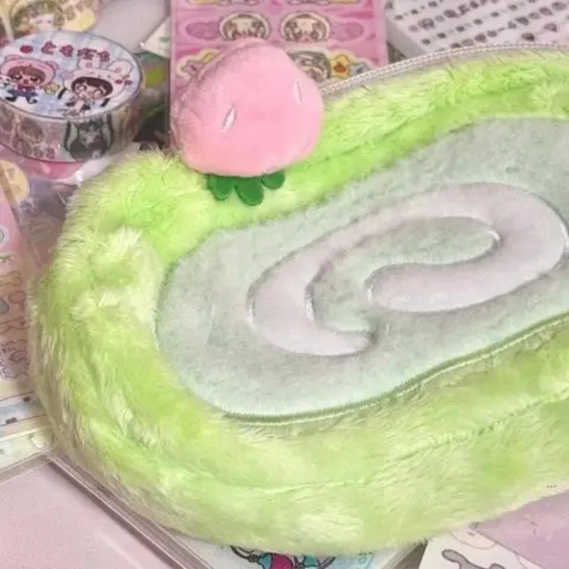 Picture 7: Large Capacity Cute Plush Pencil Case | Multifunctional Stationery Storage Bag