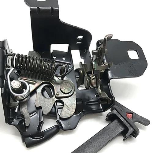 Cubierta delantera del motor del coche, pestillo del capó, bloque de bloqueo, manija de varilla de tracción de liberación 1J 5823593 C 1J 0823509 E Para VW JETTA Bora Golf 4 MK4