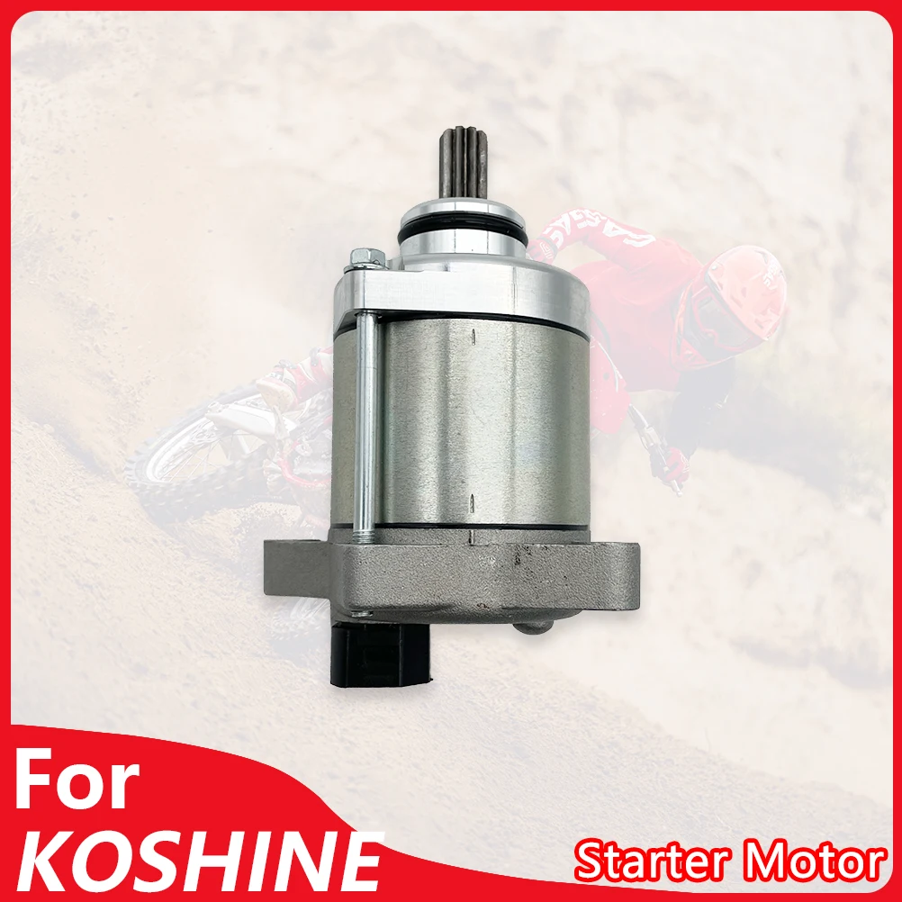 

OTOM Motorcycle Starter Motor Start 12V Electrical Engine Compatible with KOSHINE 250 300 320 Pit Dirt Bike Accessories