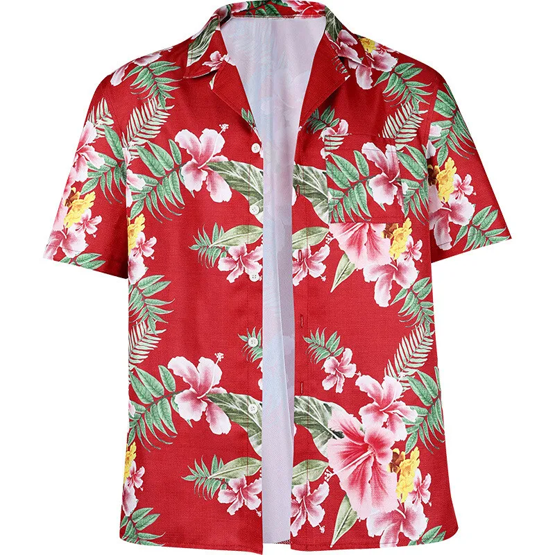 Fulujiacos Kasuga Ichiban Cosplay Kostüm Rotes Hemd