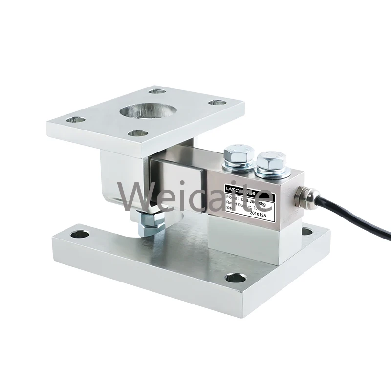 

WM208 High-Precision Force Sensor Load Cell Weighing Module 0.1t/0.5t/1t/2t/5t Capacity Made Alloy Steel for Shear Beam