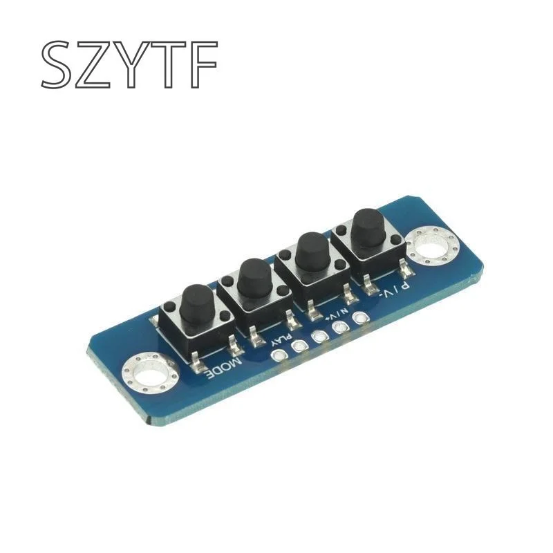 3/4/5 Bit Independent Button Module MCU External Button Module Micro Switch Button Board Bluetooth-compatible Power Amplifier