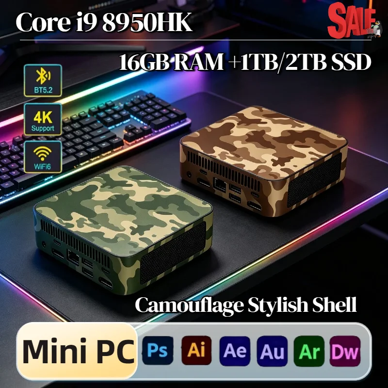 Pc Unit For Gaming - Mini PC Intel Core i9 8950HK