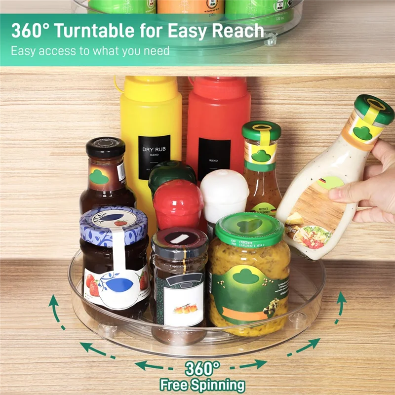 

A26F-Non-Skid Fridge Organizer Organizer For Pantry Organizers And Storage Refrigerator