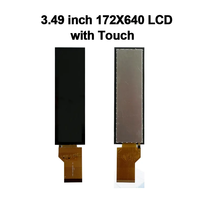 3.49 inch 172X640 Long LCD Screen Touch Screen Full Interface Spot LCD Screen Display