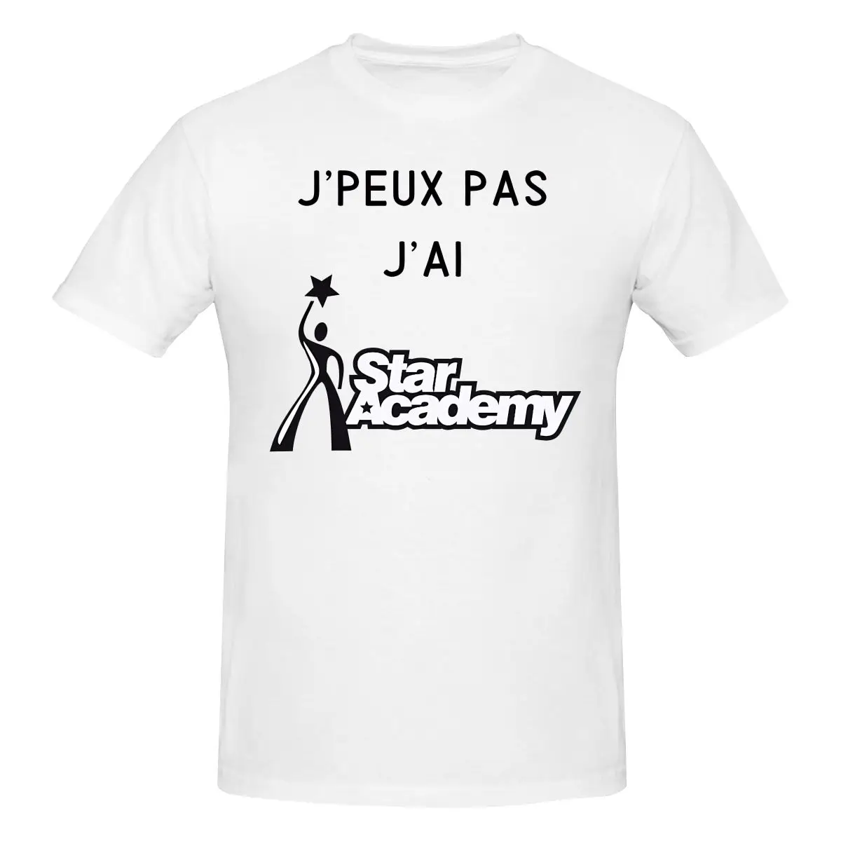 Camiseta divertida con estampado I Can T I Have Star Academy para hombre, camiseta unisex de talla grande