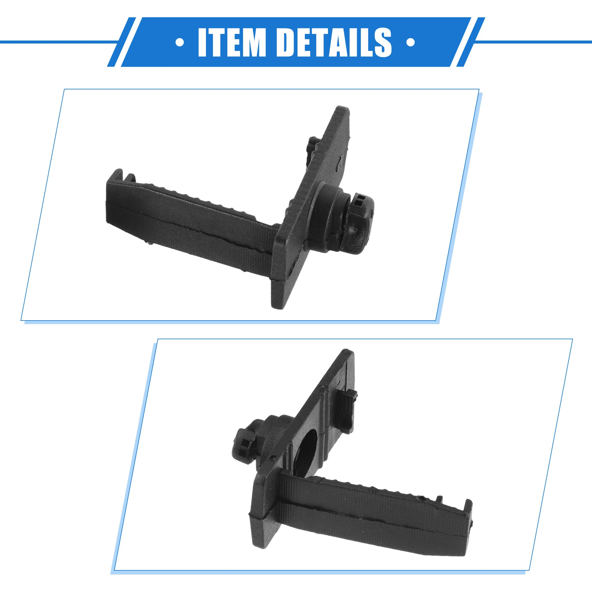 

4pcs Car Mat Fixing Clips Floor Carpet Clip Mat Hook Fasteners Screw black For Honda Civic Jazz CR-V HR-V Car Accessories