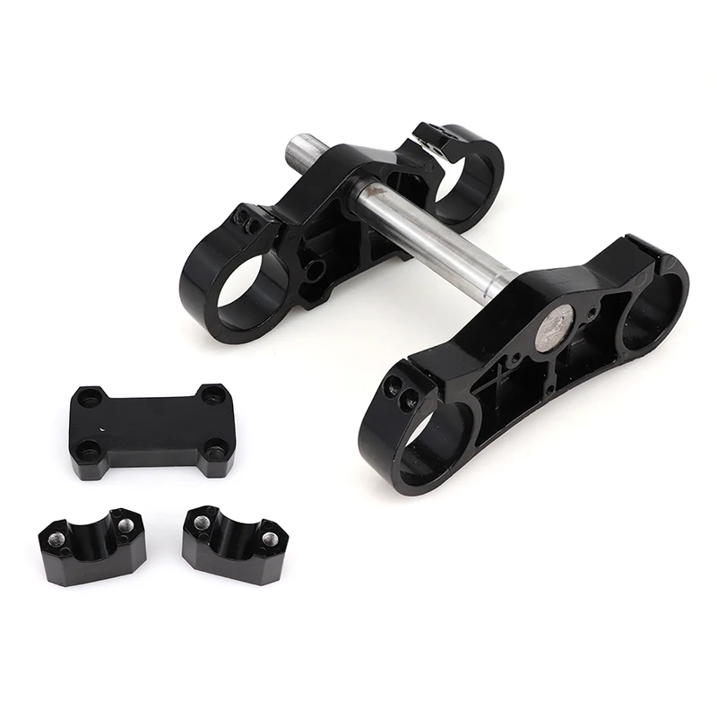 

Motorcycle Handlebar Triple Tree Clamp Bar Riser Assembly Dirt Pit Bike Front Shock Absorber Fork Clamp Yoke Mount Mount Plate