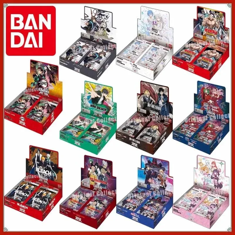 

Original Bandai UNION ARENA Cards TCG Trading Game The Realm of Fighting Full Series Japanese UA01BT-UA40BT Replenish Bag