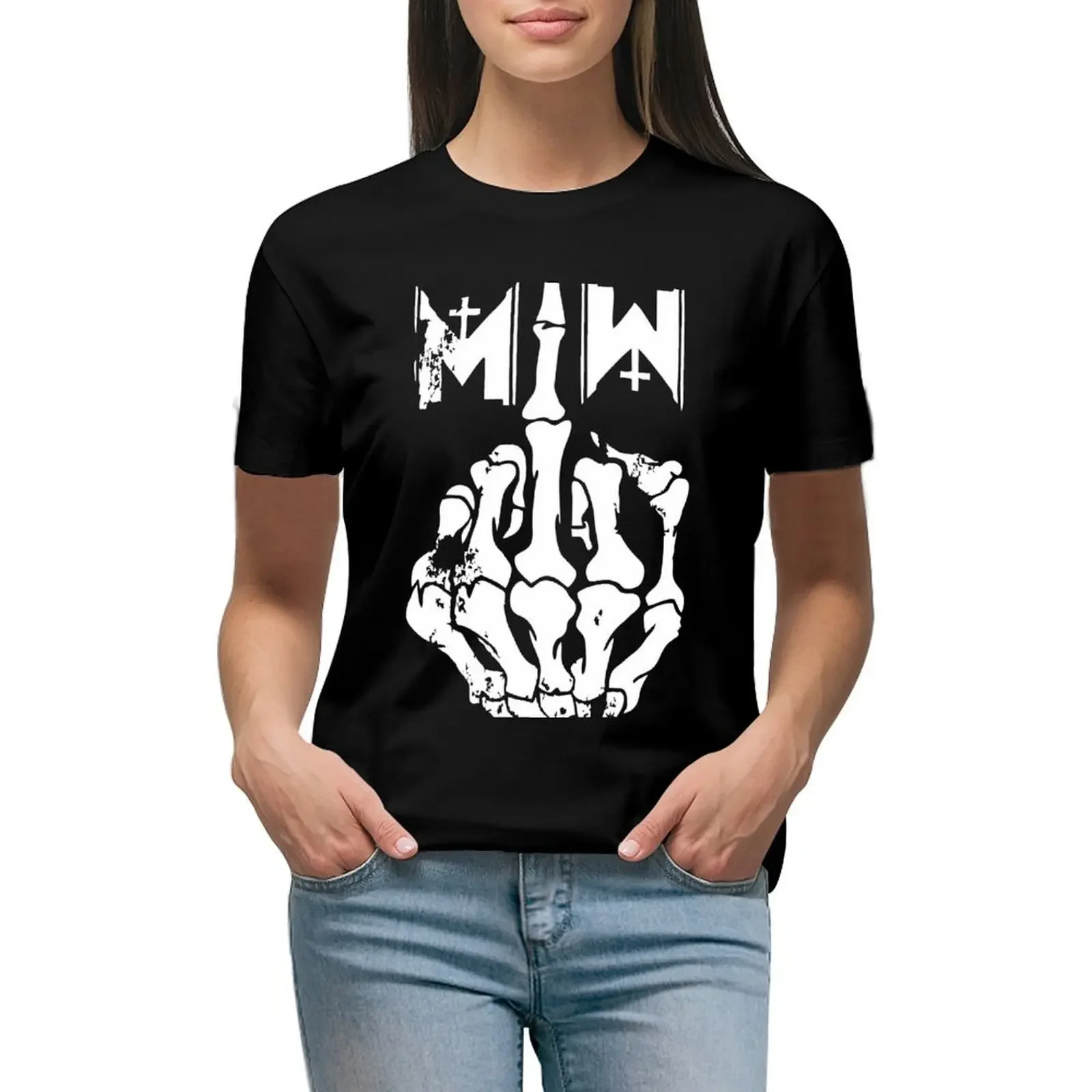 

Motionless in White T-Shirt animal print shirt for girls blacks white t-shirt dress for Women sexy