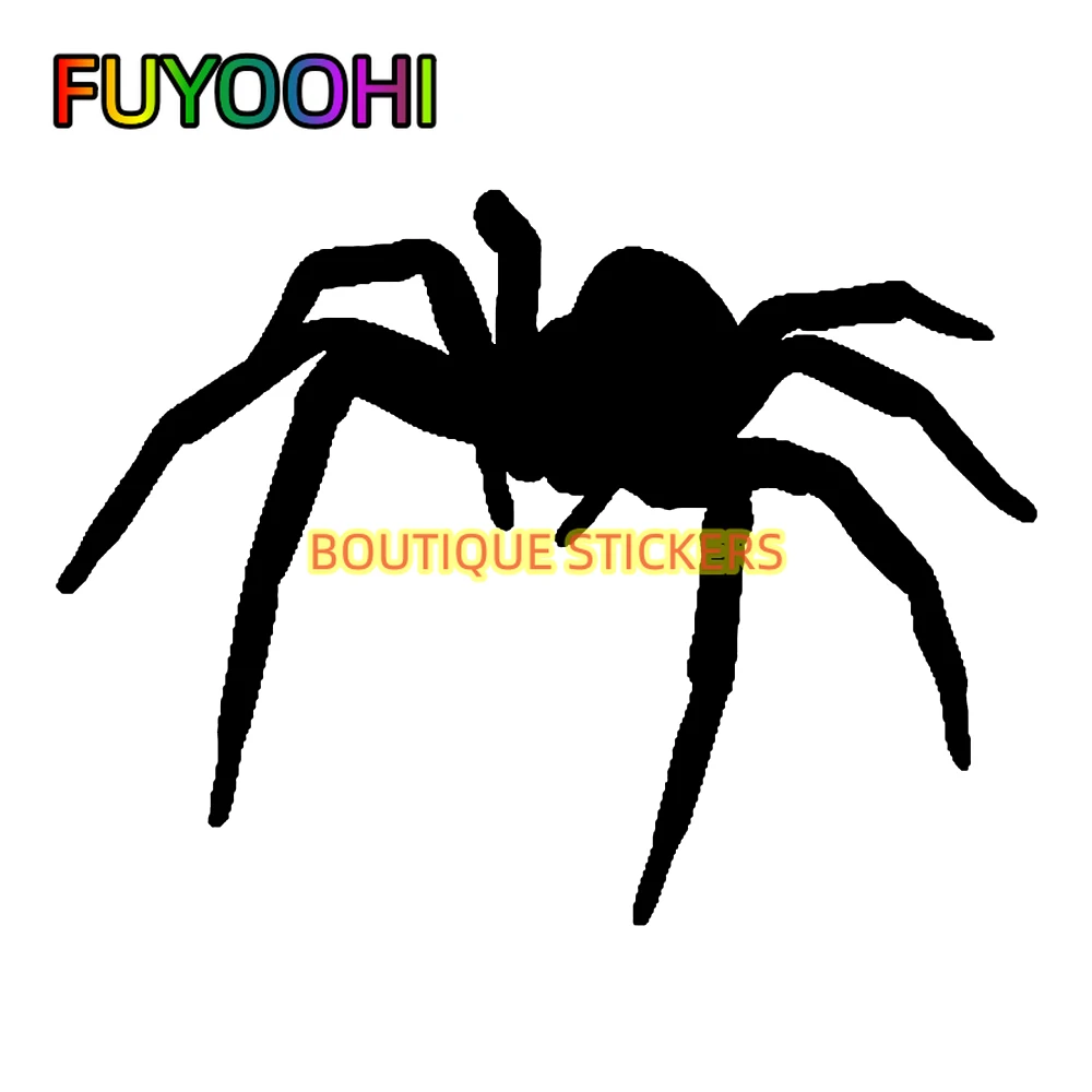 FUYOOHI Boutique Stickers Vivid Spider Car Sticker Heart Venom Animal Window Styling Decals Vinyl Reflective Car Decal