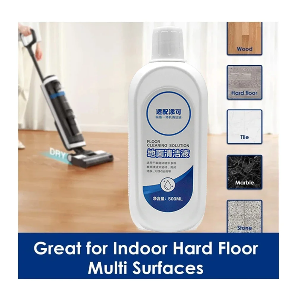 سائل تنظيف خاص للأرضيات لـ Tineco FLOOR ONE S3/ S5/Pro2/Combo/S7Pro جميع السلاسل جهاز آلي لتنظيف الأتربة 500 مللي ملحقات