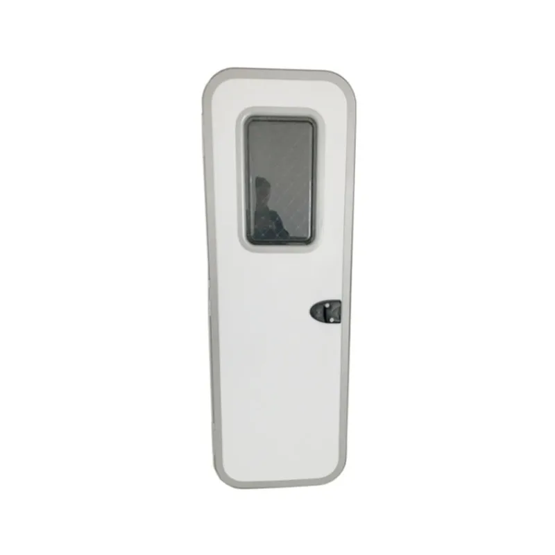 

Easy To Install Aluminum Alloy Door Frame Single Point Swipe Card Lock Entrance Door With Caravan RV Trailer
