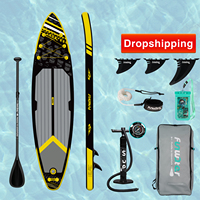 Funwater Dropshipping Factory Supply Foil Board Surfboard Paddle Board Inflatable Sup Bord Surfing Sap Board Gladiator